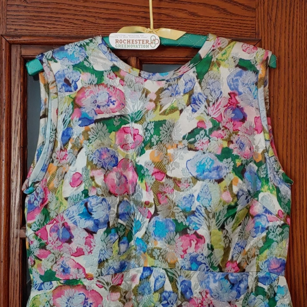 Vintage Gottlieb Armao NY Floorlength Floral Dress